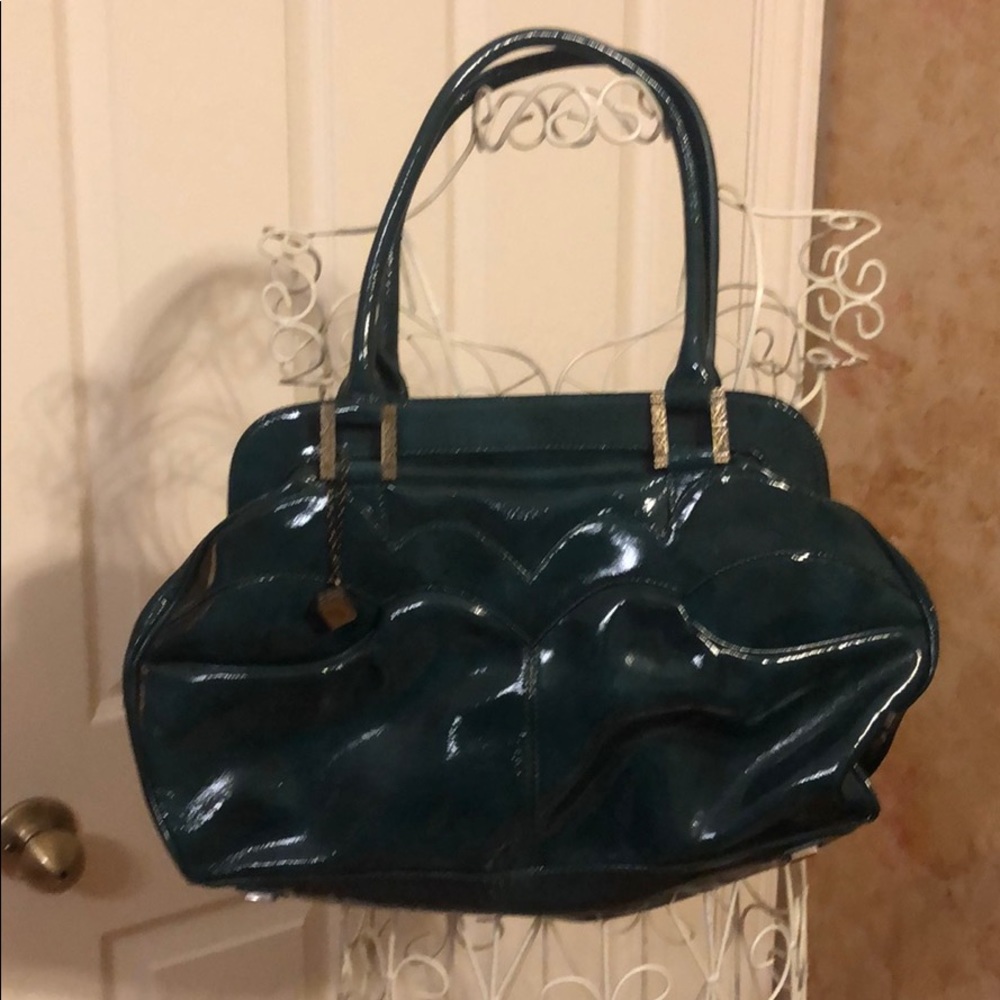 Helen Welsh turquoise handbag